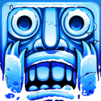 Temple Run Frozen Festival game icon – icy escape adventure