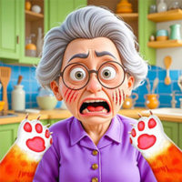Angry cat in living room – simulator of chaos